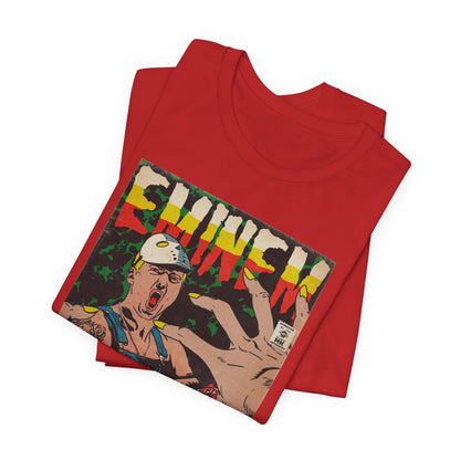 Eminem - Comic Book Art - Unisex Jersey Short Sleeve Tee