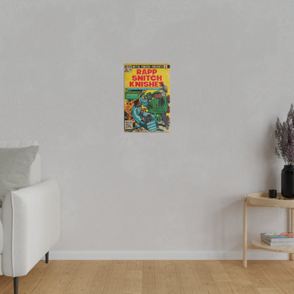 MF DOOM - Rapp Snitch Knishes - Matte Canvas, Stretched