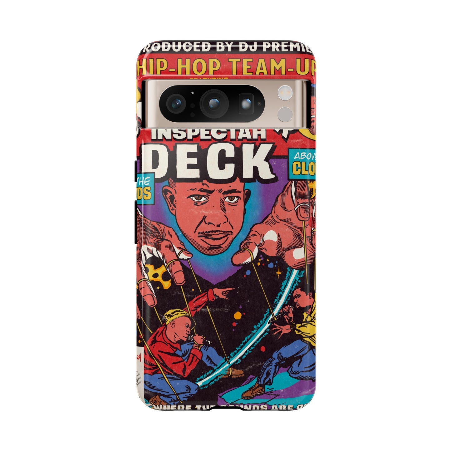 Gang Starr & Inspectah Deck - Above The Clouds - Tough Phone Cases