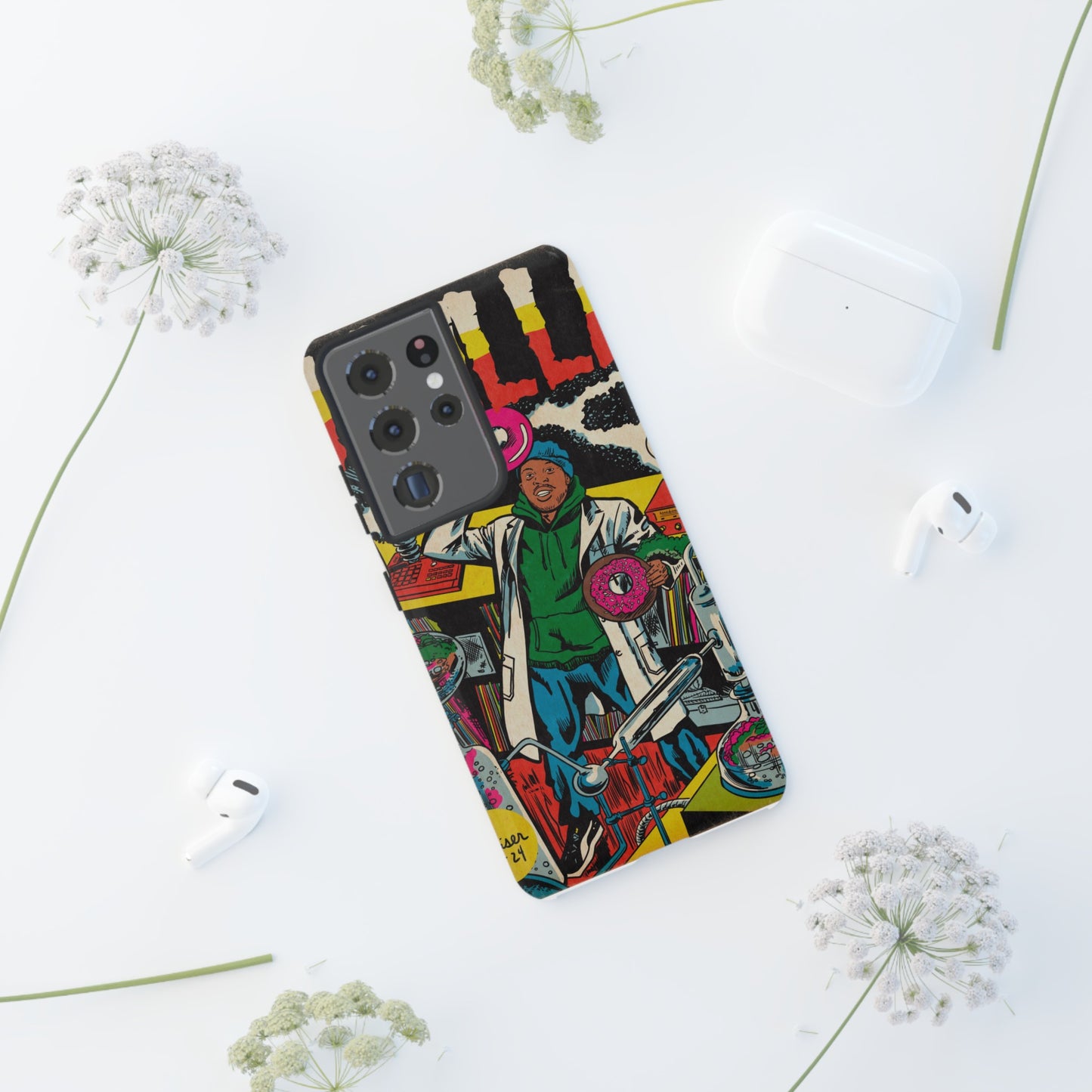 J Dilla - Comic Book Art - Tough Phone Cases