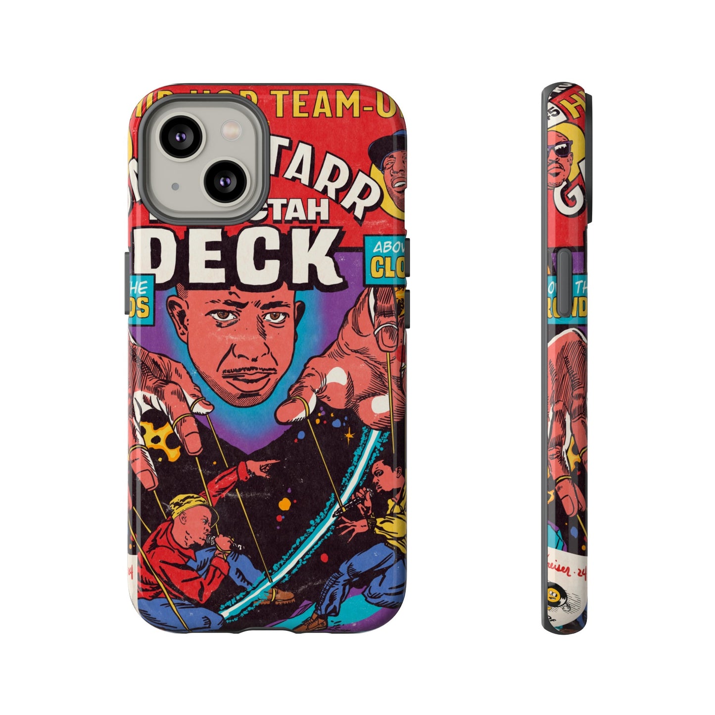 Gang Starr & Inspectah Deck - Above The Clouds - Tough Phone Cases