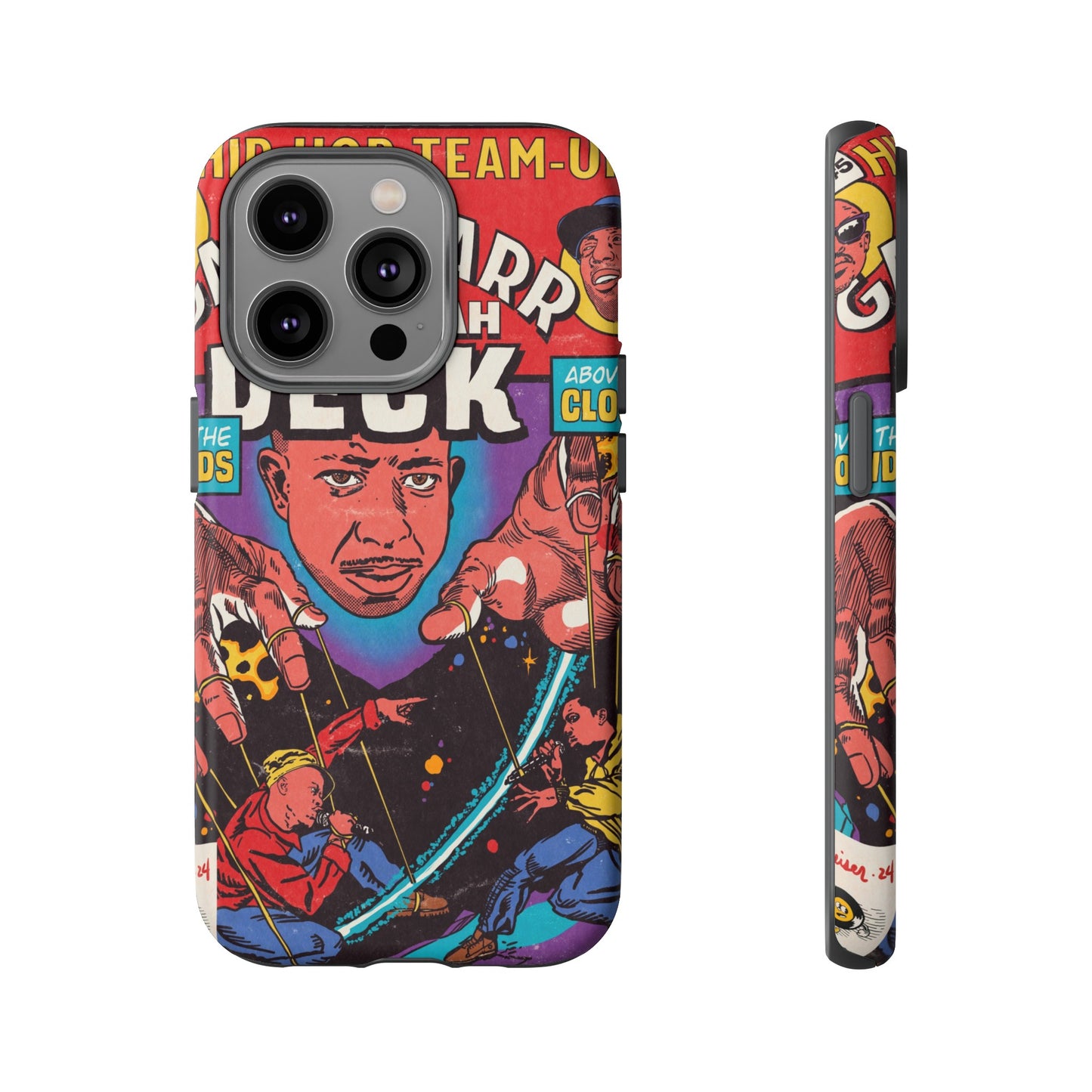 Gang Starr & Inspectah Deck - Above The Clouds - Tough Phone Cases