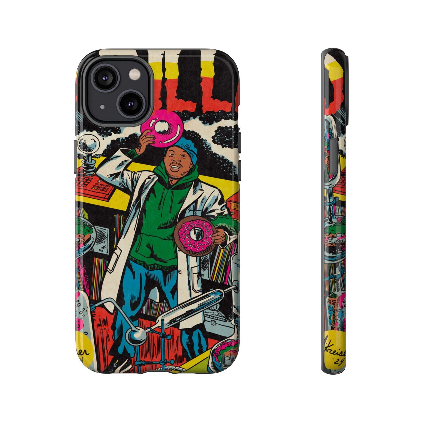 J Dilla - Comic Book Art - Tough Phone Cases