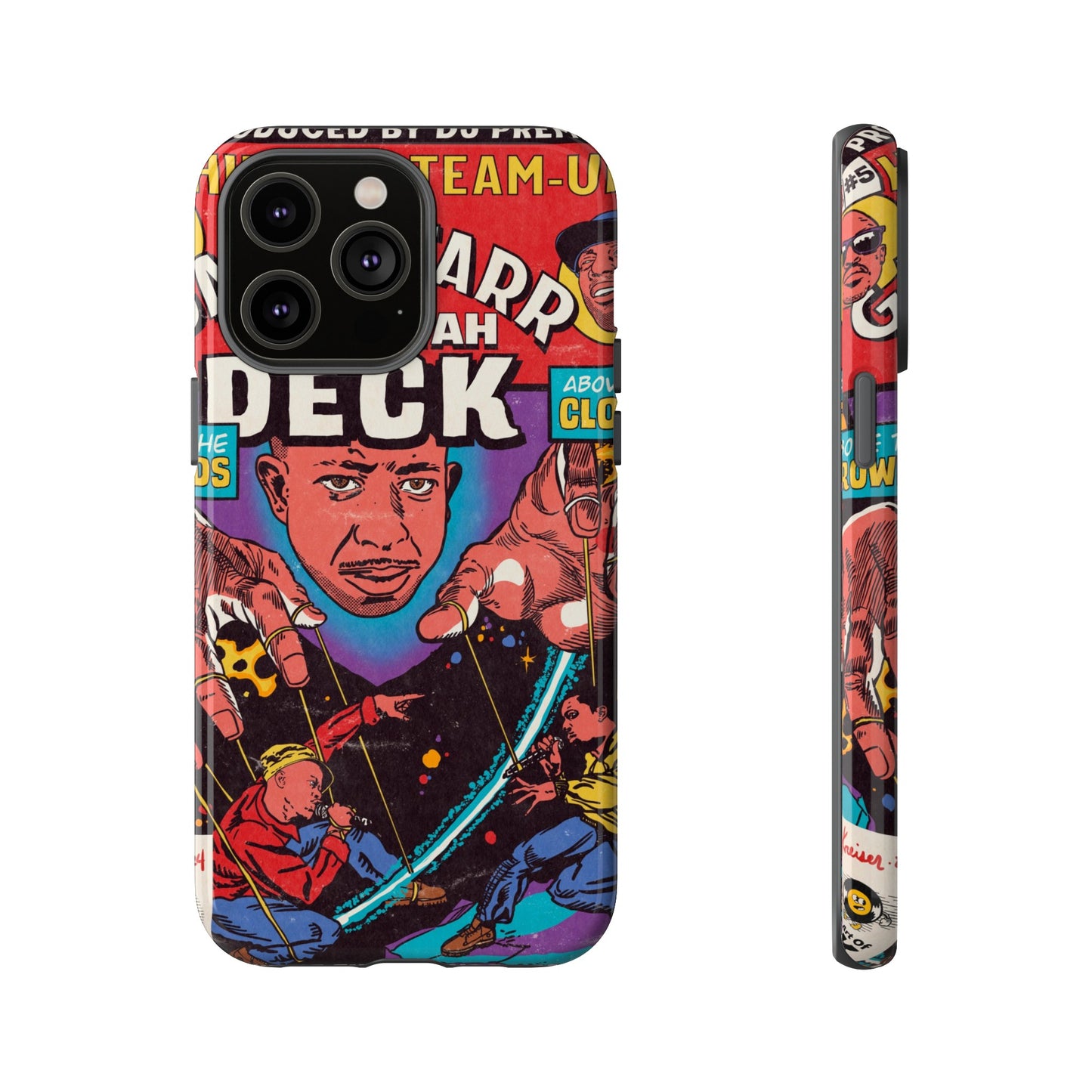 Gang Starr & Inspectah Deck - Above The Clouds - Tough Phone Cases