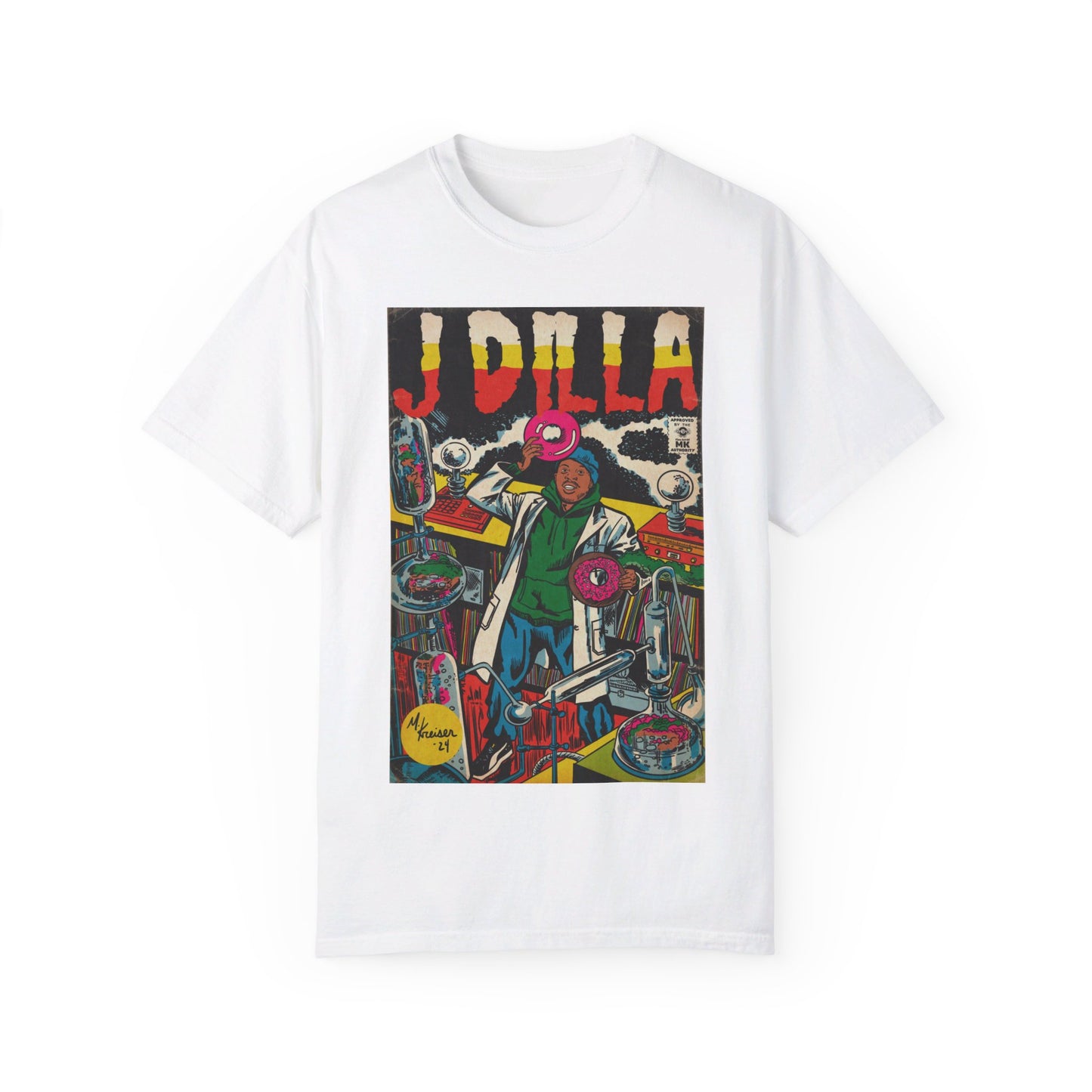 J Dilla - Comic Book Art - Unisex Comfort Colors T-shirt