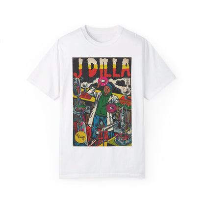 J Dilla - Comic Book Art - Unisex Comfort Colors T-shirt