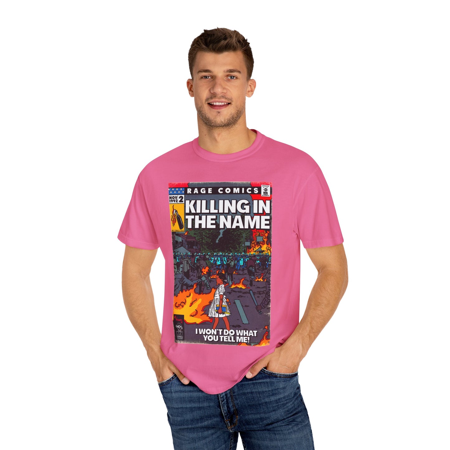 Rage - Killing In the Name - Unisex Comfort Colors T-shirt