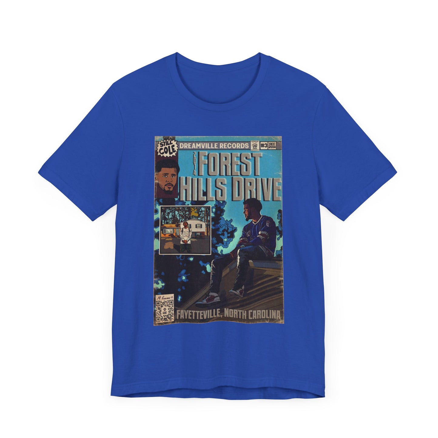 J Cole - 2014 Forest Hills Drive - Unisex Jersey Short Sleeve Tee