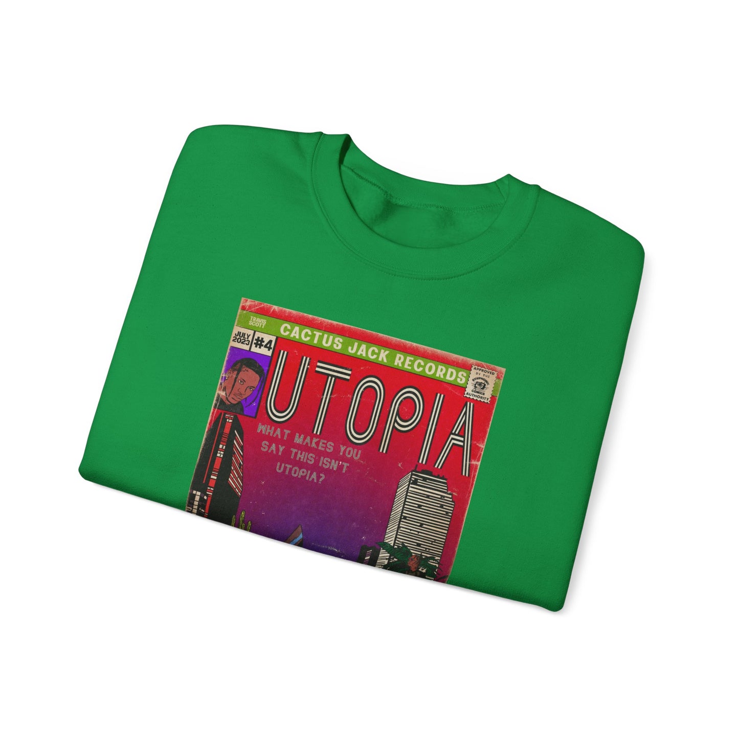 Travis Scott - Utopia - Unisex Heavy Blend™ Crewneck Sweatshirt