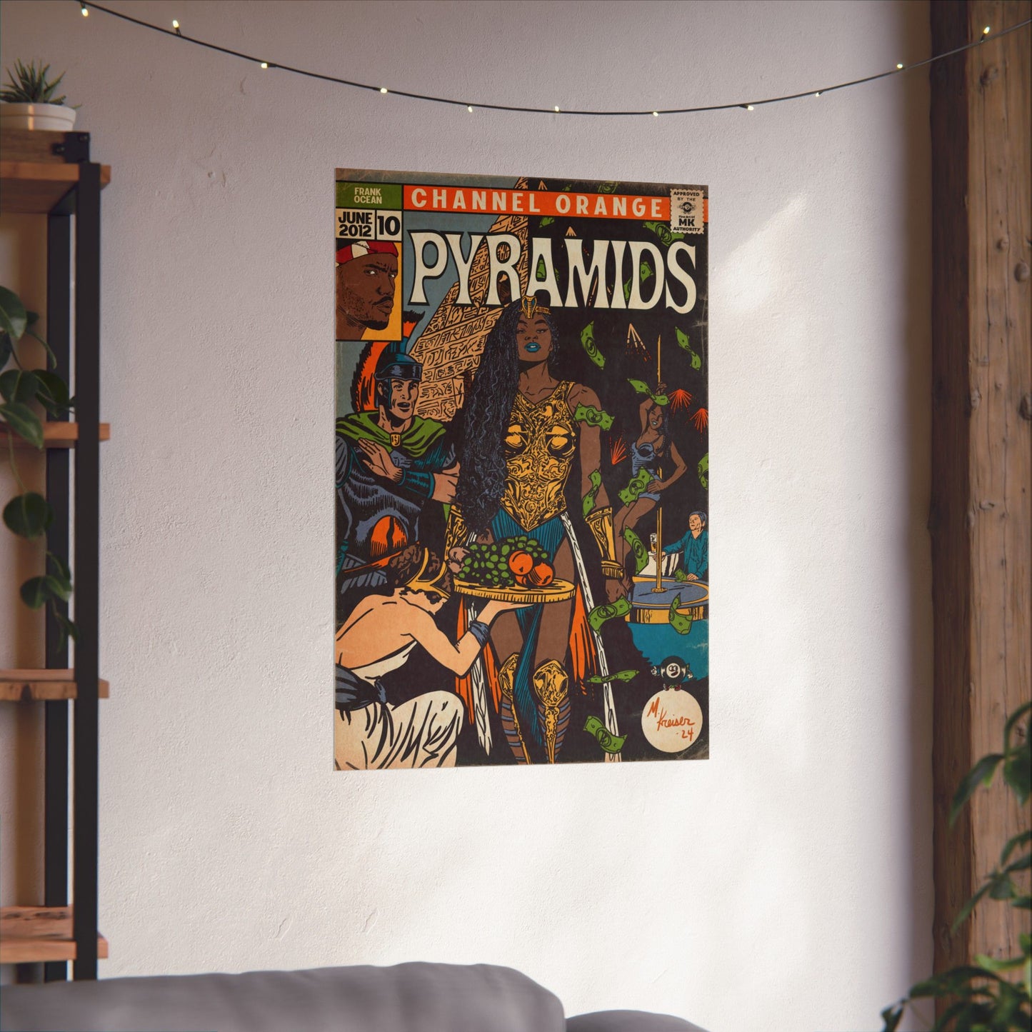 Frank Ocean - Pyramids - Matte Vertical Poster