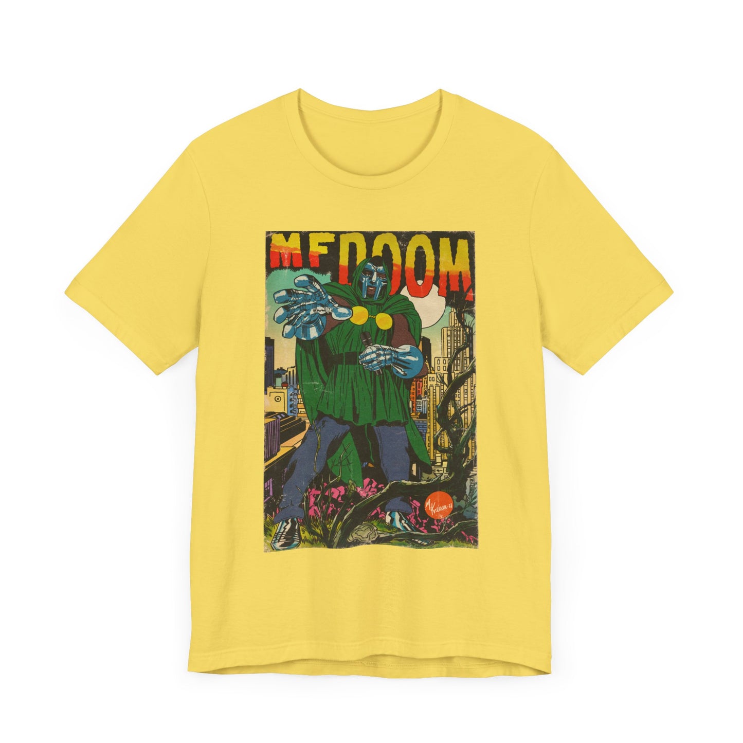 MF DOOM - Comic Book Art - Unisex Jersey T-Shirt