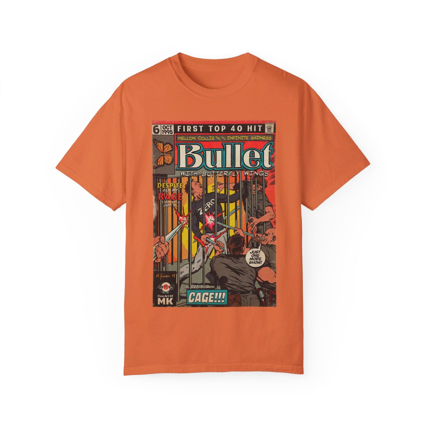 Smashing Pumpkins - Bullet With Butterfly Wings - Unisex Comfort Colors T-shirt