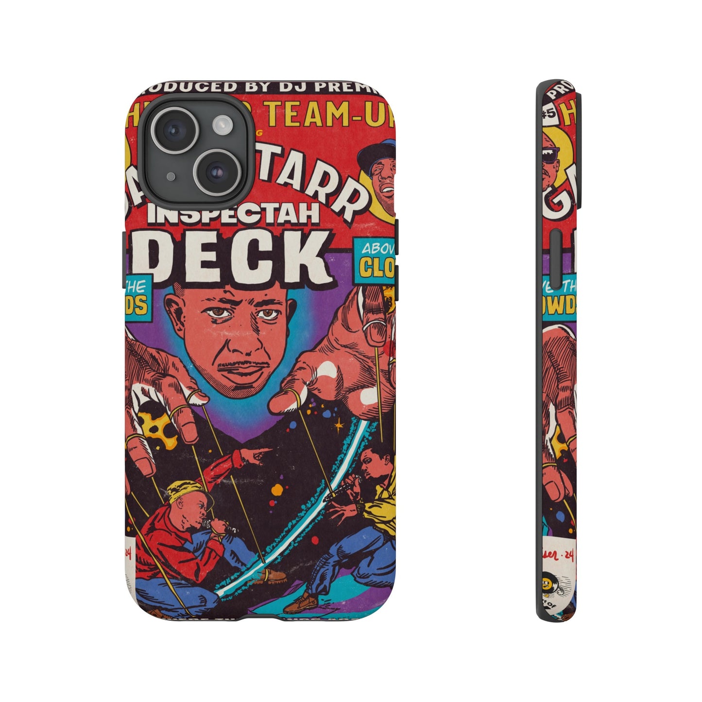 Gang Starr & Inspectah Deck - Above The Clouds - Tough Phone Cases