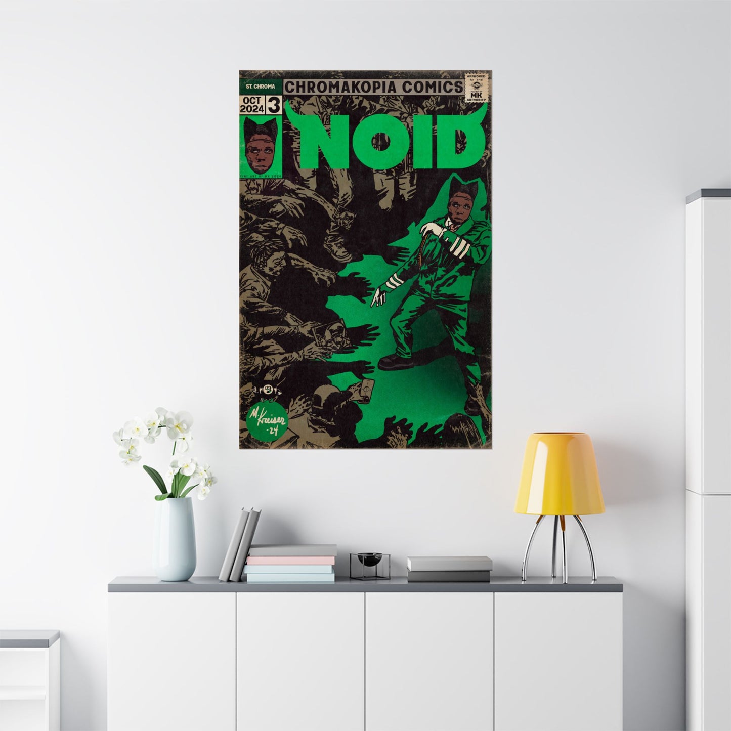 Tyler - Noid - Chroma - Matte Vertical Posters