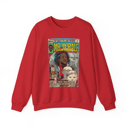 Kendrick Lamar- Mr. Morale & The Big Steppers - Unisex Heavy Blend™ Crewneck Sweatshirt