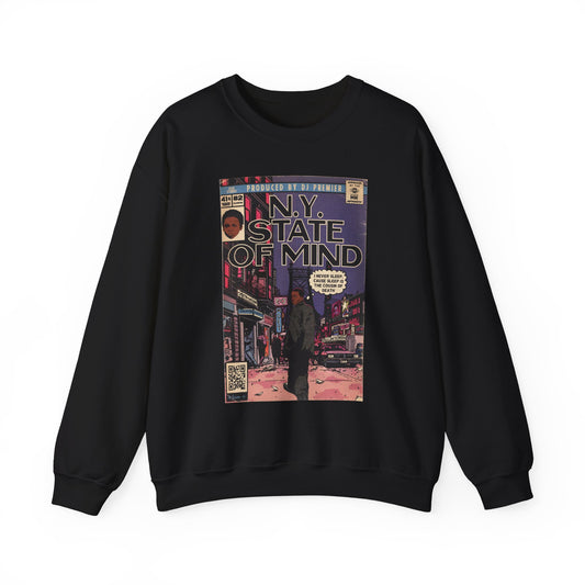 Nas - NY State of Mind - Unisex Heavy Blend™ Crewneck Sweatshirt