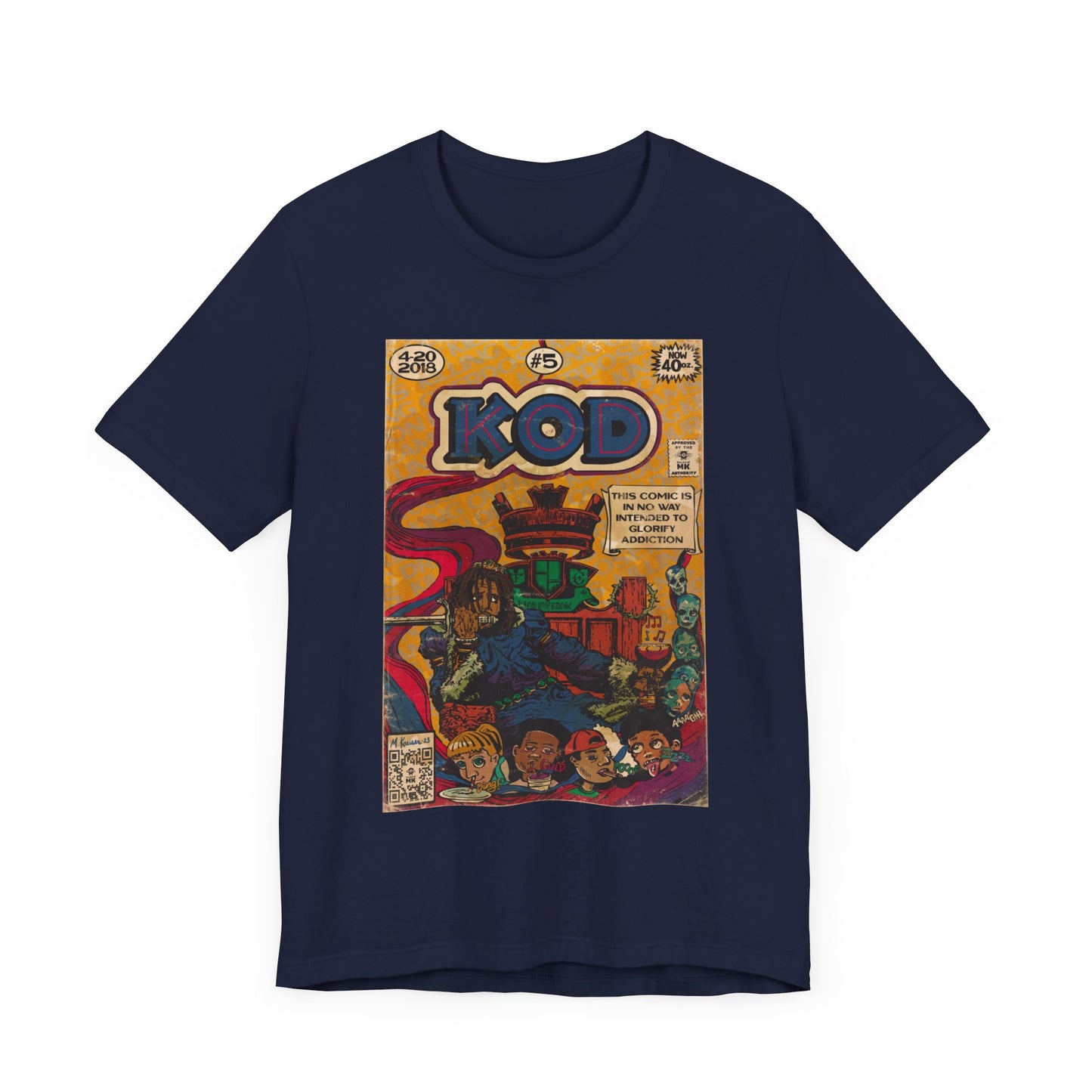 J. Cole - KOD - Unisex Jersey Short Sleeve Tee