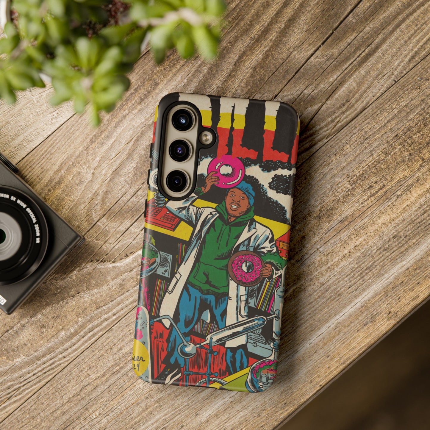 J Dilla - Comic Book Art - Tough Phone Cases