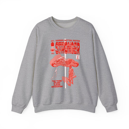 Kanye West - Stronger - RED VARIANT - Unisex Heavy Blend™ Crewneck Sweatshirt