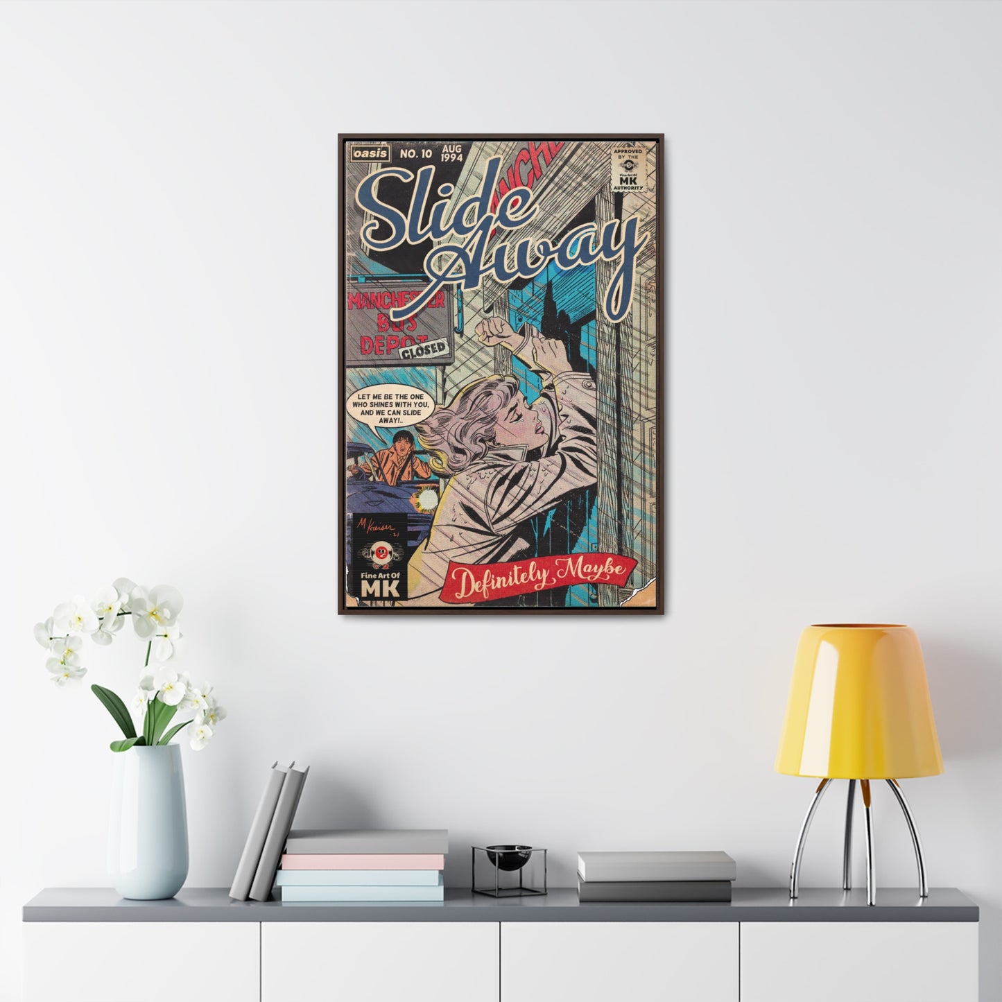 Oasis - Slide Away - Gallery Canvas Wraps, Vertical Frame