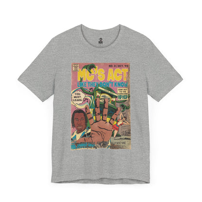 KRS ONE - MC’s act Like They Don’t Know - Unisex Jersey Short Sleeve Tee