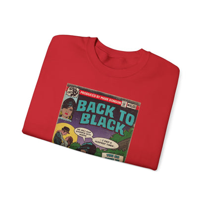 Amy Winehouse - Back to Black - Unisex Heavy Blend™ Crewneck Sweatshirt