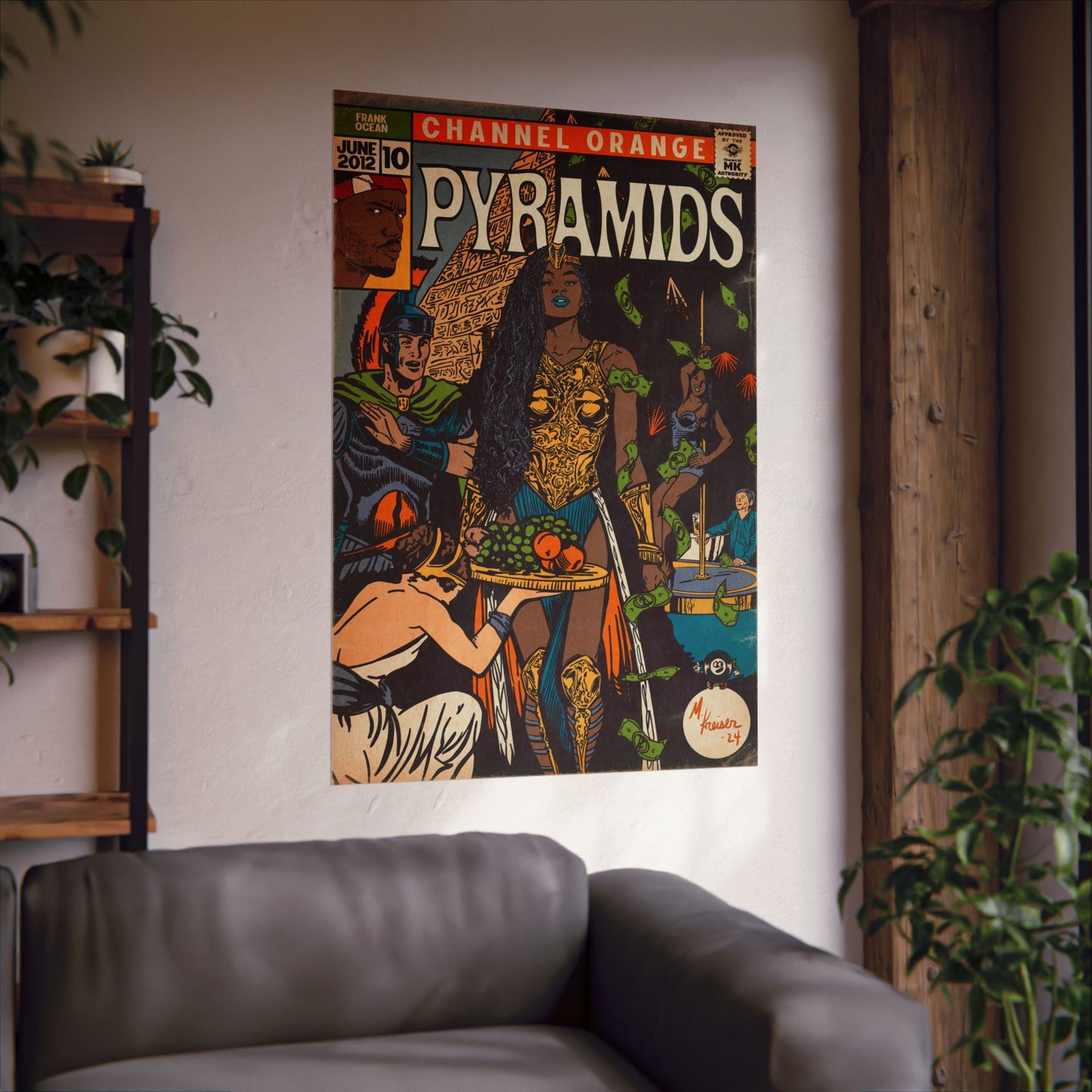 Frank Ocean - Pyramids - Matte Vertical Poster