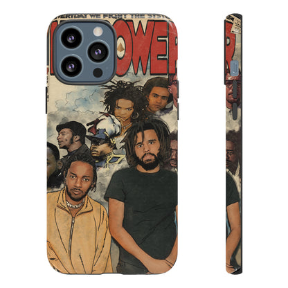 Kendrick Lamar and J. Cole - Hiiipower - Tough Phone Cases