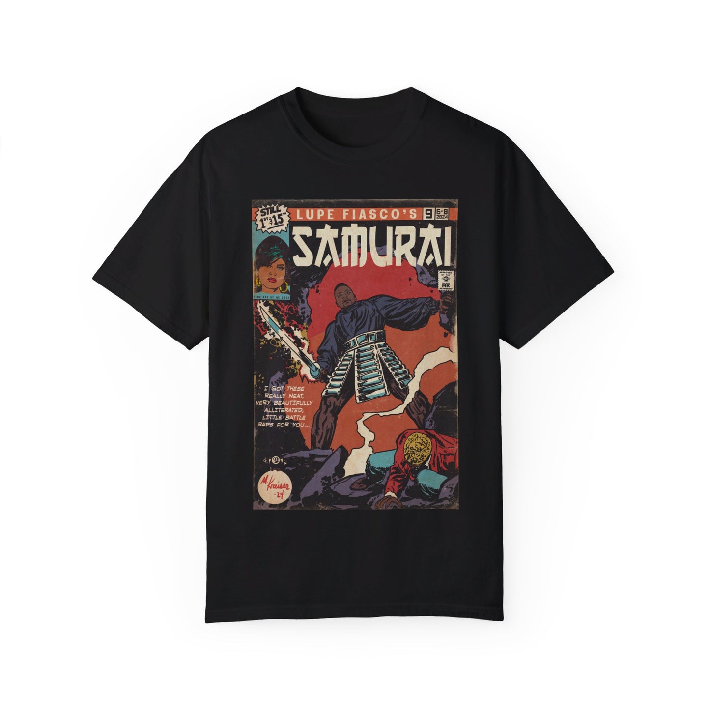 Lupe Fiasco - Samurai - Unisex Comfort Colors T-shirt