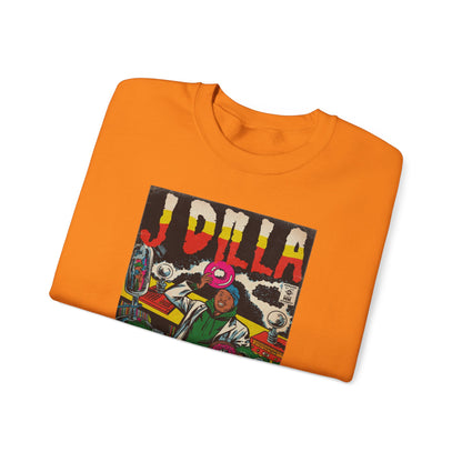 J Dilla - Comic Book Art - Unisex Heavy Blend™ Crewneck Sweatshirt