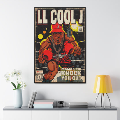 LL Cool J - Mama Said Knock You Out - Gallery Canvas Wraps, Vertical Frame