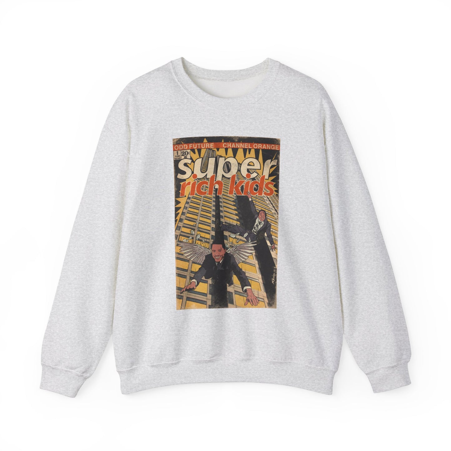 Frank Ocean & Earl Sweatshirt - Super Rich Kids - Unisex Heavy Blend™ Crewneck Sweatshirt