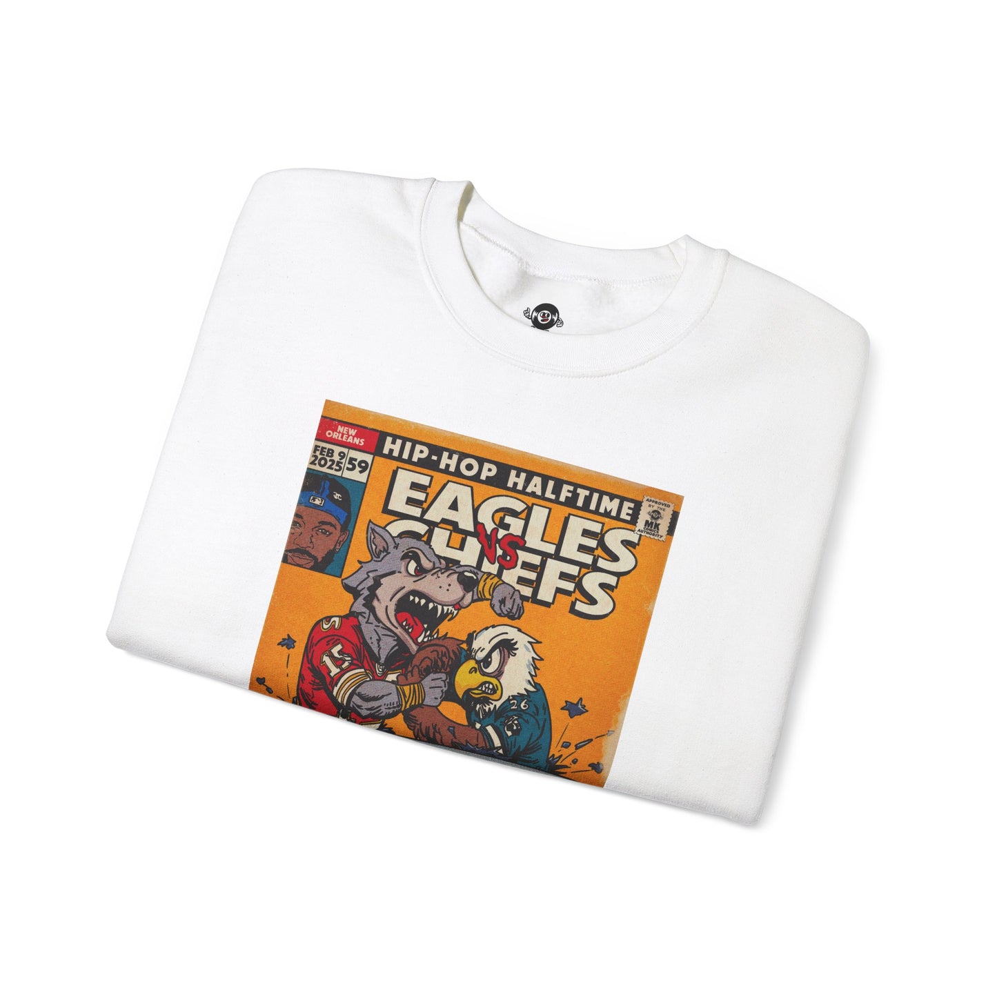 Kendrick & SZA - 2025 Halftime - Eagles vs Chiefs - Unisex Heavy Blend™ Crewneck Sweatshirt