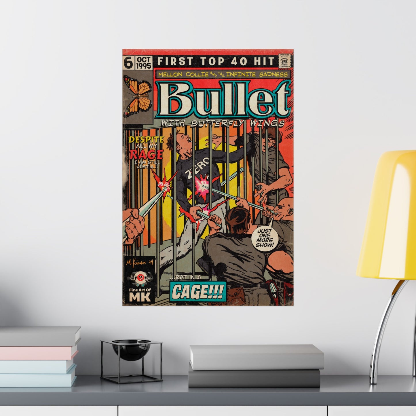 Smashing Pumpkins - Bullet With Butterfly Wings - Matte Vertical Poster