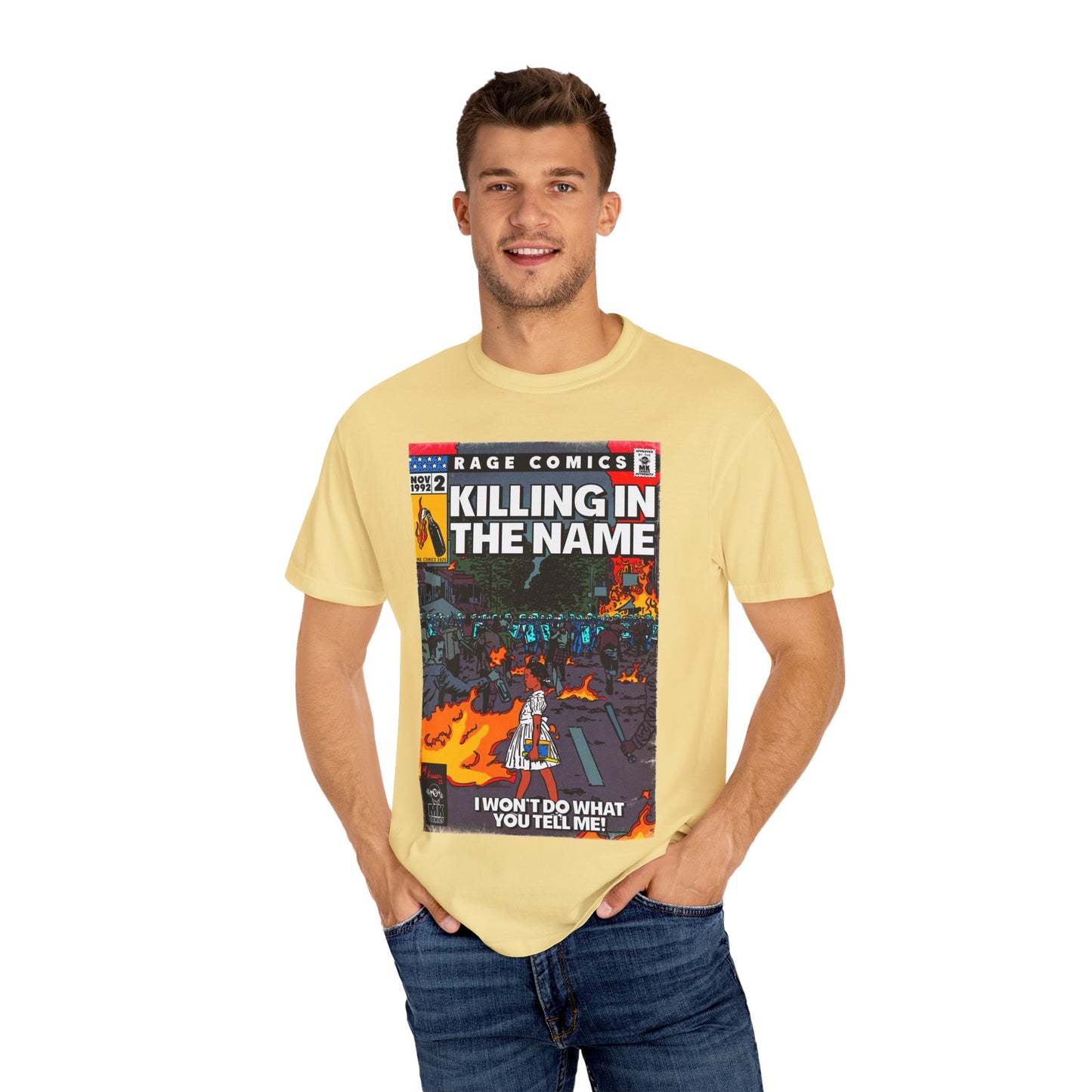 Rage - Killing In the Name - Unisex Comfort Colors T-shirt