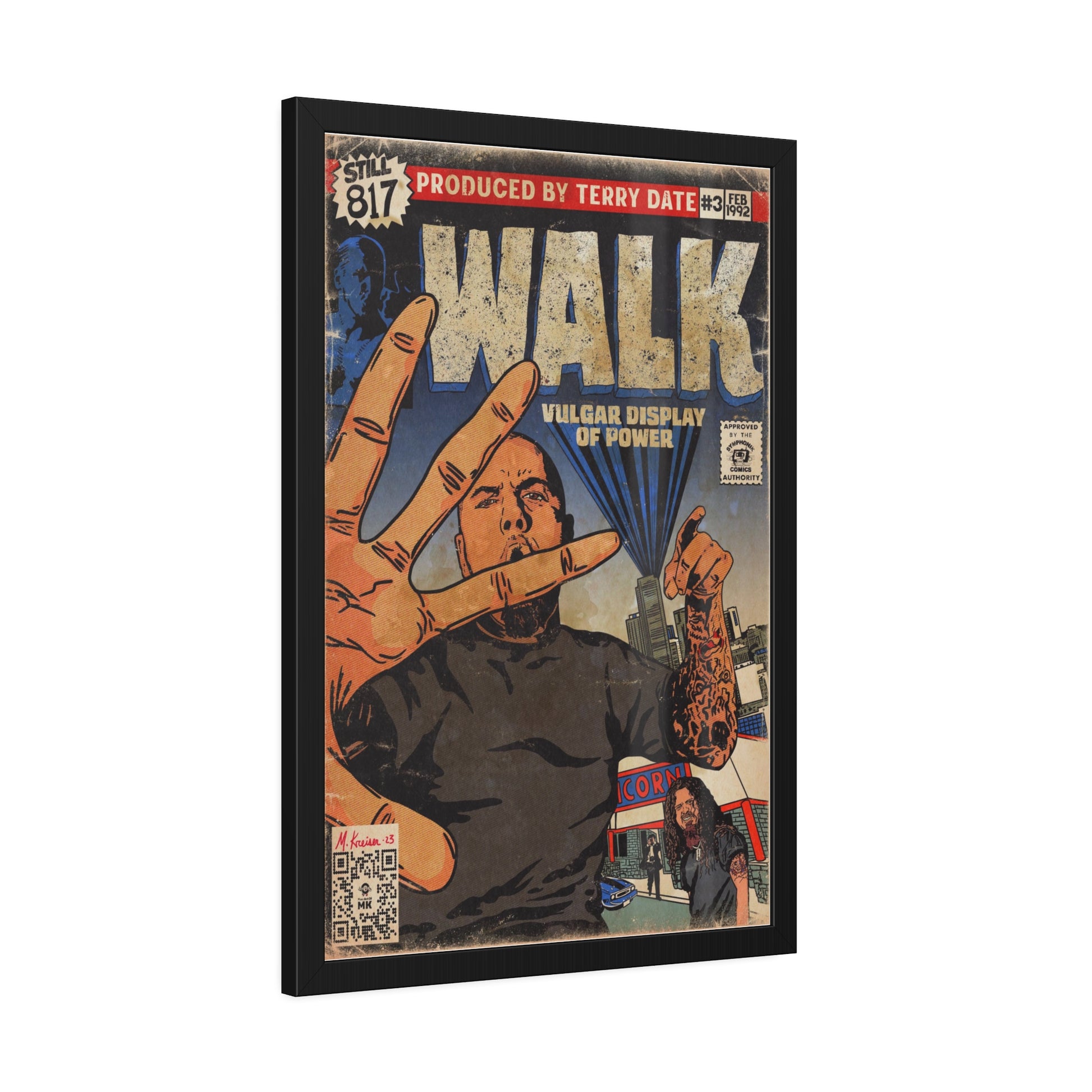 Pantera - Walk - Framed Paper Posters – Fine Art Of MK