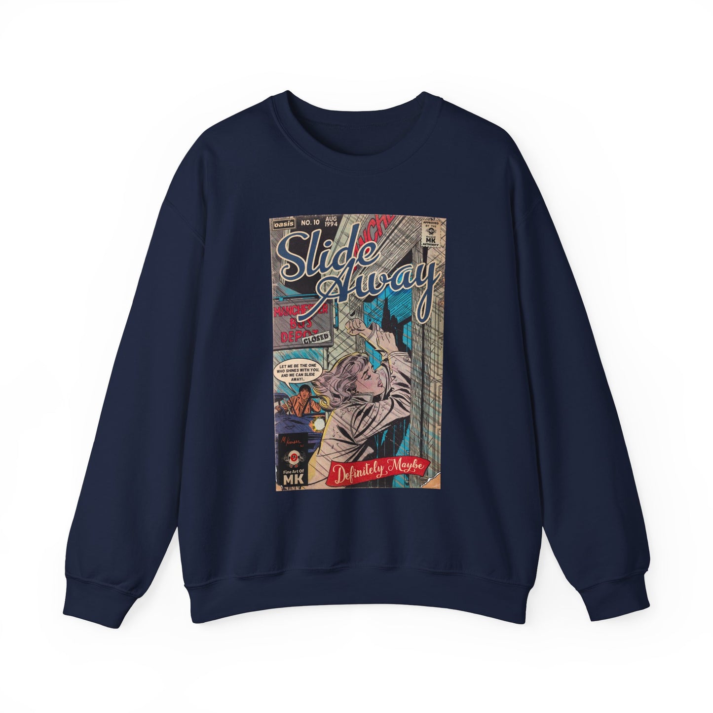 Oasis - Slide Away - Unisex Heavy Blend™ Crewneck Sweatshirt