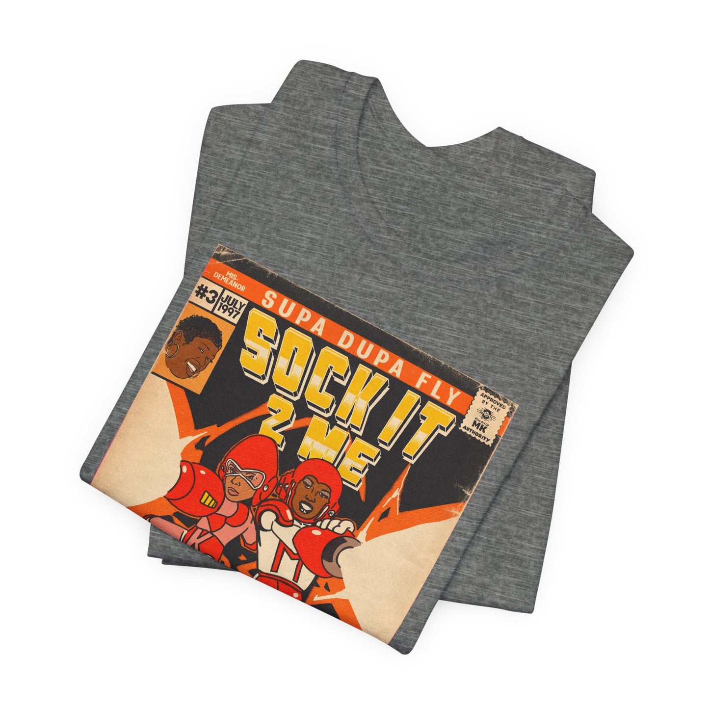 Missy Elliot, Da Brat, & Lil Kim - Sock It To Me - Unisex Jersey Short Sleeve Tee