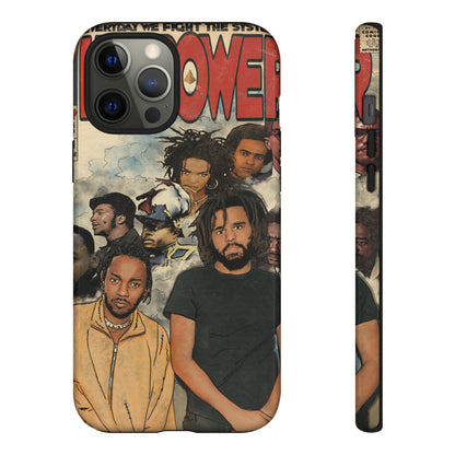 Kendrick Lamar and J. Cole - Hiiipower - Tough Phone Cases