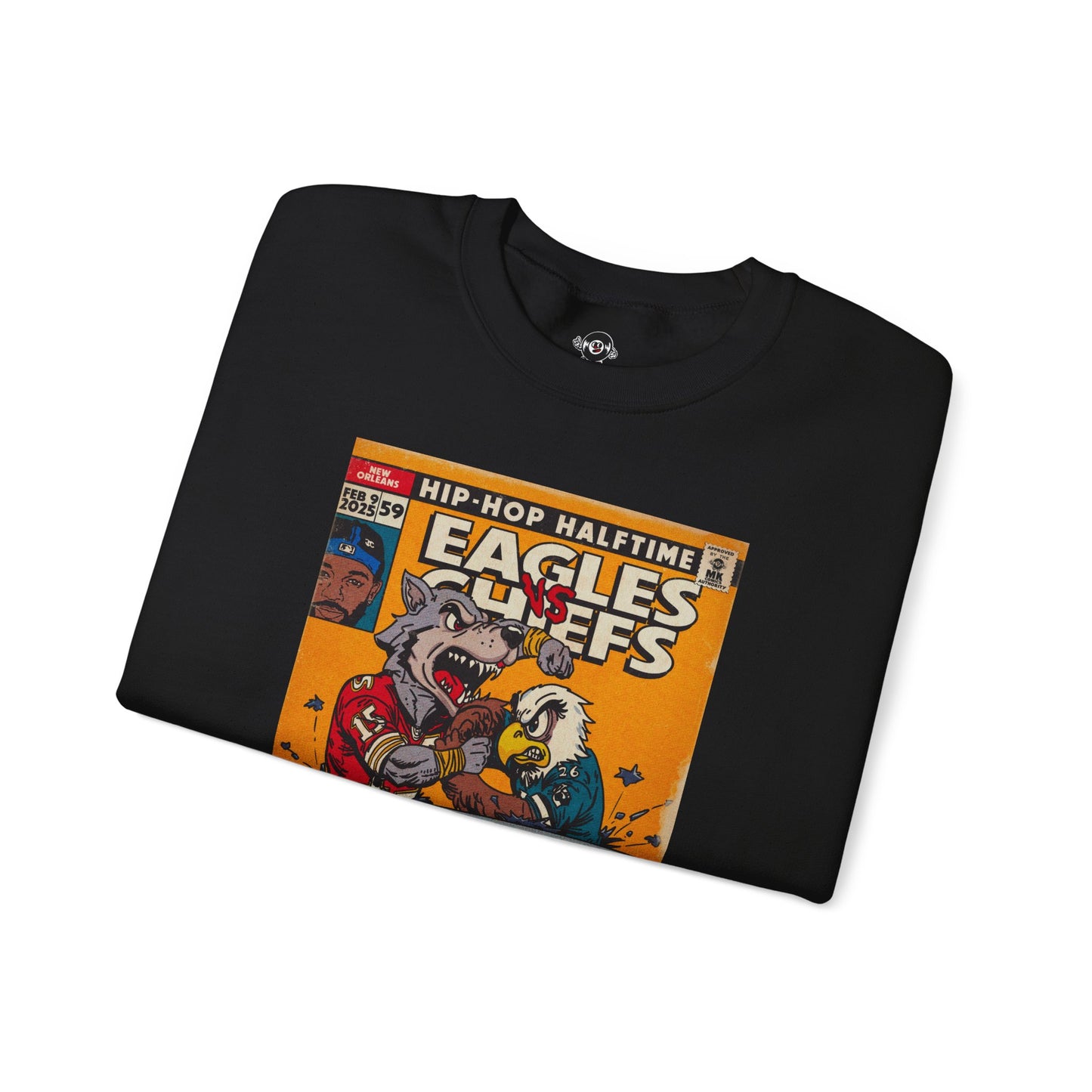 Kendrick & SZA - 2025 Halftime - Eagles vs Chiefs - Unisex Heavy Blend™ Crewneck Sweatshirt