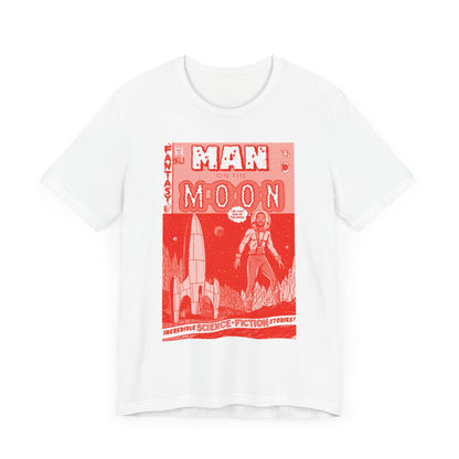 Kid Cudi - Man on the Moon - RED VARIANT - Unisex Jersey Short Sleeve Tee