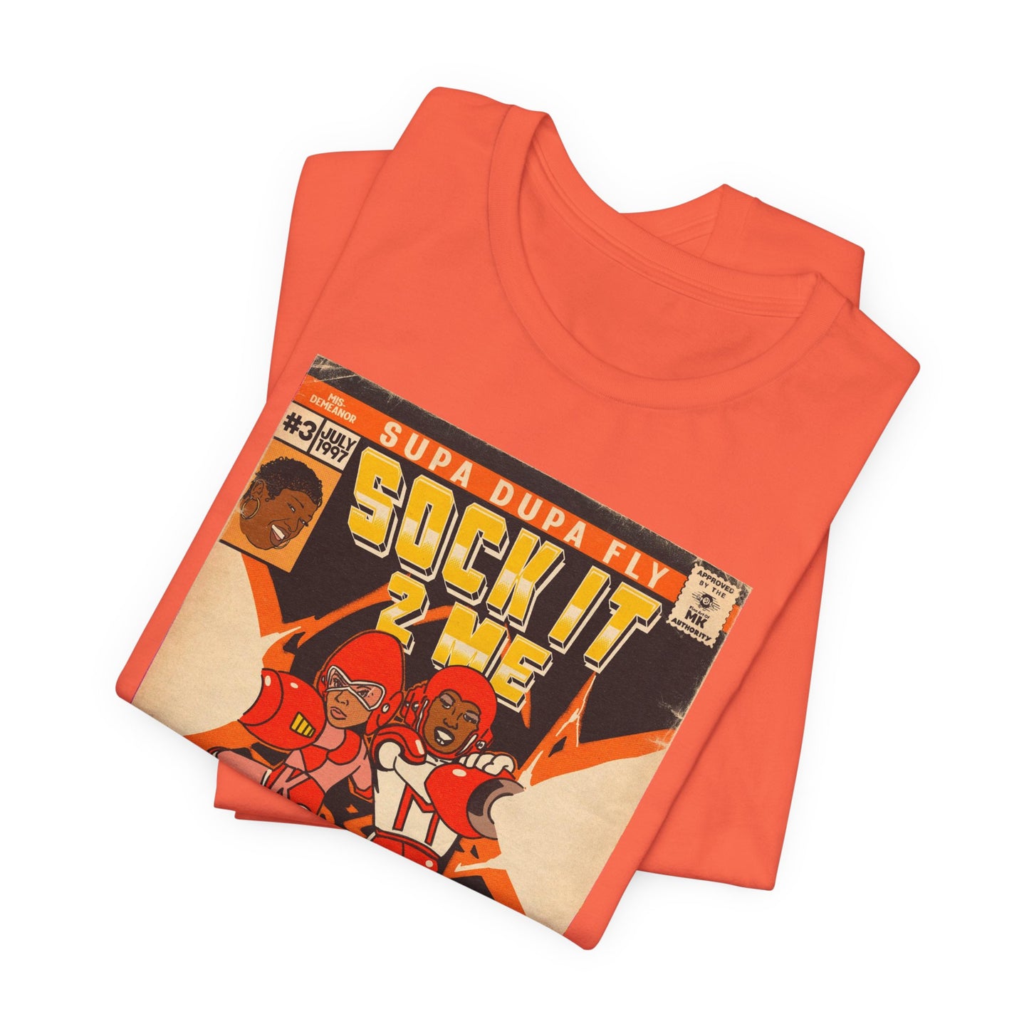 Missy Elliot, Da Brat, & Lil Kim - Sock It To Me - Unisex Jersey Short Sleeve Tee