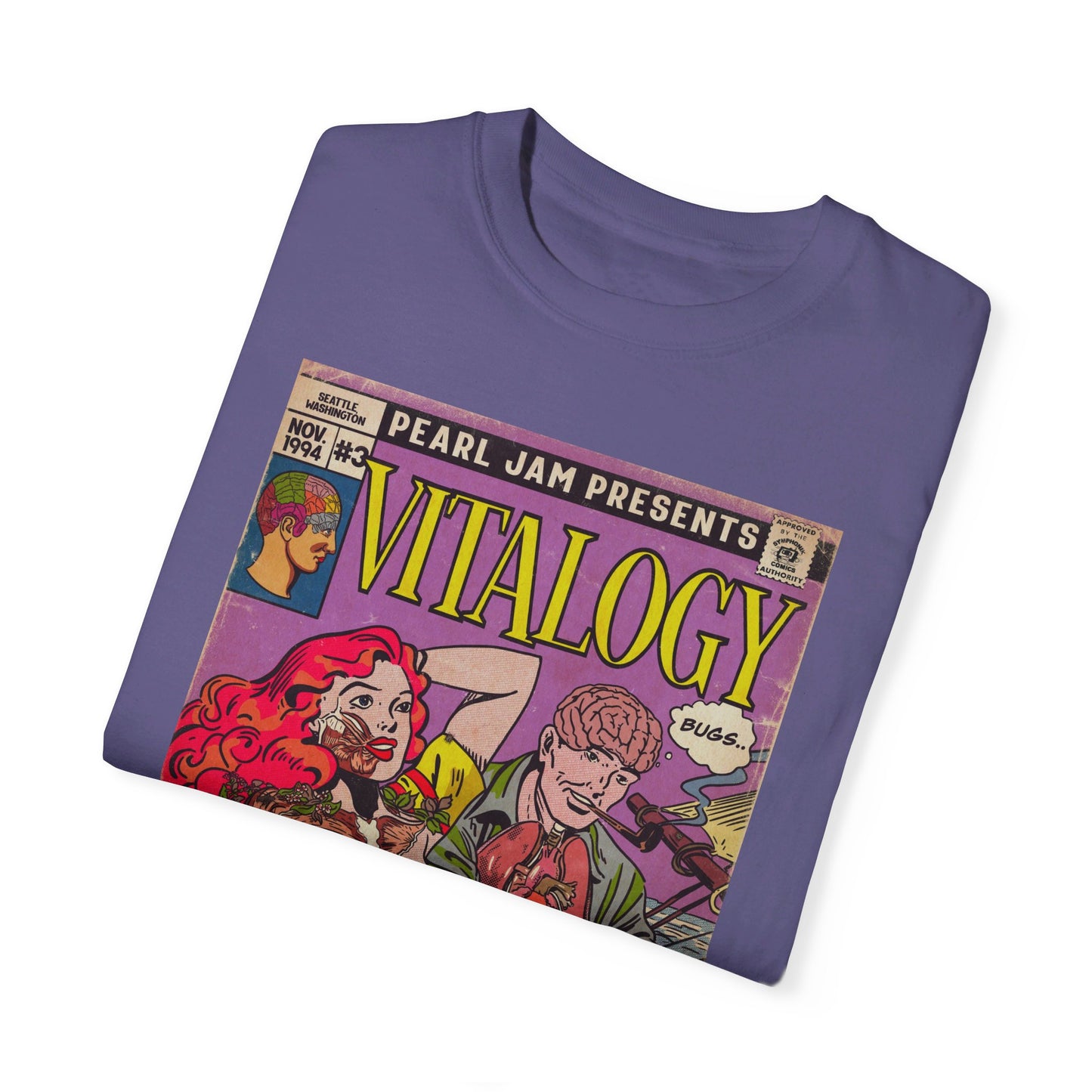 Pearl Jam - Vitalogy - Unisex Comfort Colors T-shirt