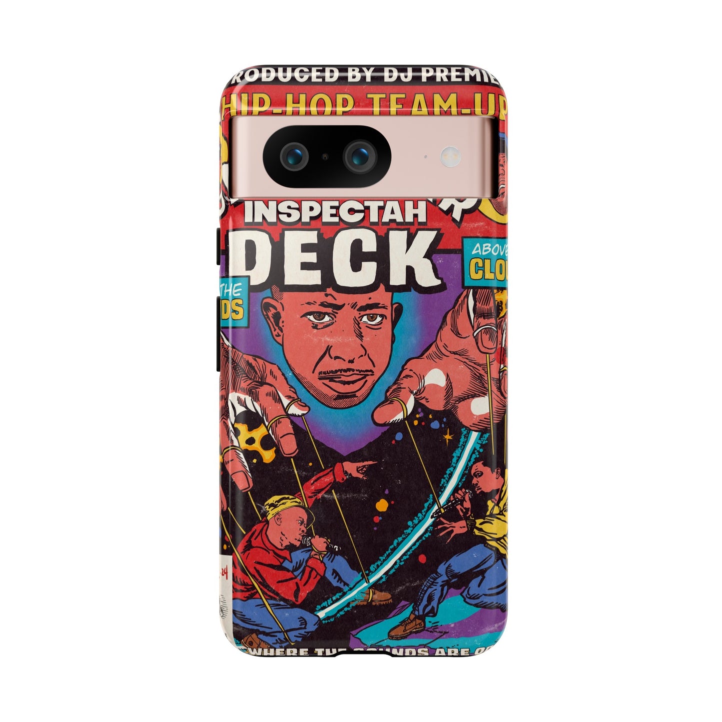 Gang Starr & Inspectah Deck - Above The Clouds - Tough Phone Cases