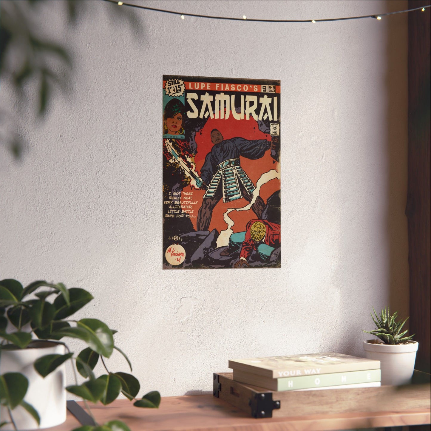 Lupe Fiasco - Samurai - Matte Vertical Poster