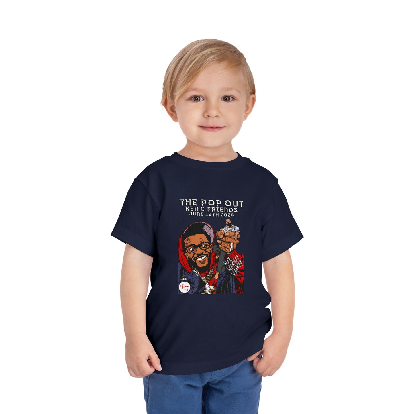 Kendrick Lamar - The Pop Out - Toddler Short Sleeve Tee