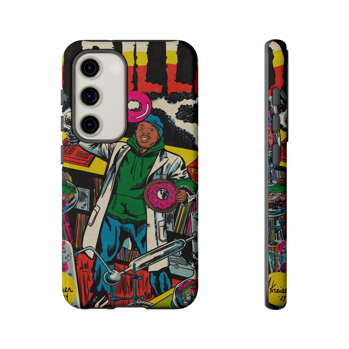 J Dilla - Comic Book Art - Tough Phone Cases