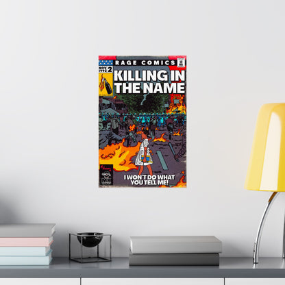 Rage - Killing In the Name - Matte Vertical Posters