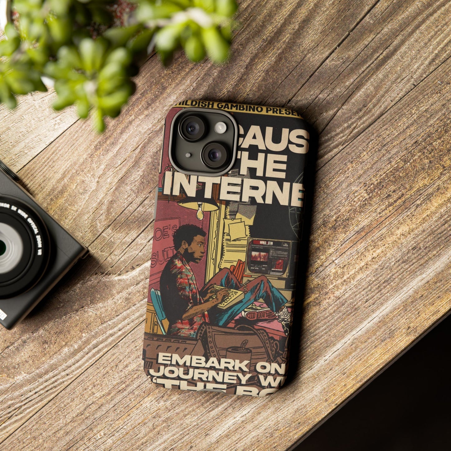 Childish Gambino- Because The Internet - Tough Phone Cases