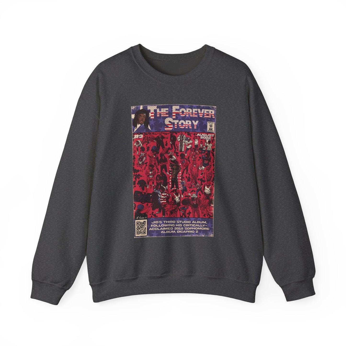 JID- The Forever Story -  Unisex Heavy Blend™ Crewneck Sweatshirt